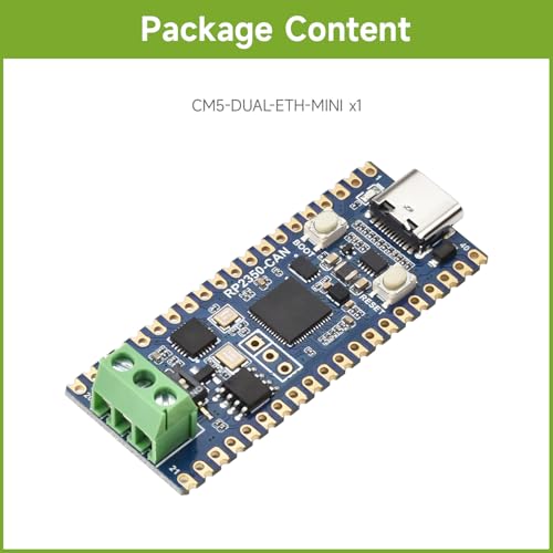 Waveshare RP2350 CAN Development Board, Based On Raspberry Pi RP2350A Dual-core & Dual-architecture Microcontroller, 150 MHz Operating Frequency, Onboard SIT65HVD230 Transceiver, XL2515 CAN Controller by waveshare - Used condition - Image 2