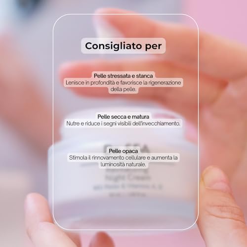 Dr. Sea - Crema Notte Lifting Con Collagene & Magnesio - Rassodante, Anti-Rughe & Idratazione Profonda - Ridefinisce L’Ovale Del Viso - Pelli Mature - 50 Ml - 6