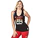 Produktbild Zumba Loses Schwarzes Sportbekleidung Damen mit Grafikdruck Trainingsoberteile, Basic Bold Black, M