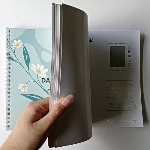 Album photo pour couple avec défis à gratter, carnet de rendez-vous - 6