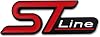Car Metal ST Line Emblem Front Grille Body Trunk Decoration ST Sticker Decal (Grille)