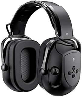 Bluetooth Hearing Protection Ear Muffs, SNR 36dB Adjustable Ear Protection Bluetooth Earmuffs, Noise Cancelling Ear Muffs