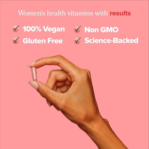 Image of Vaginal Probiotics for Women's pH Balance with Prebiotics & Lactobacillus Blend, Promotes Healthy Vaginal Odor & Flora, 60 Count