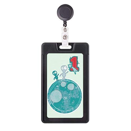 Porte-badge rétractable Alien style espace original pour le bureau et l'hôpital