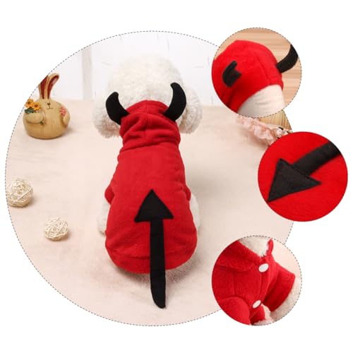 Disfraz para perro talla XL abrigo polar Halloween miniatura 3
