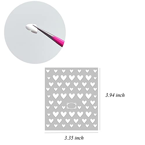Ihukeit Black And White Hearts Stars Nail Stickers For Women Girls Kids Nail Decoration Self Adhesive Nail Art Decals For Natural Fingernails And Acrylic Nails Designs (Pack Of 10) #TOP5