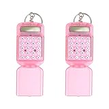 Dispose d'un porte-clés à affichage numérique transparent à 8 chiffres pour une lecture facile des résultats de calcul, idéal pour les besoins informatiques quotidiens à petite échelle