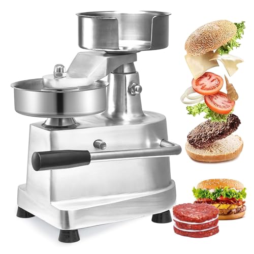 Machine à galettes de hamburger 4 pouces manuelle pour former la viande hachée