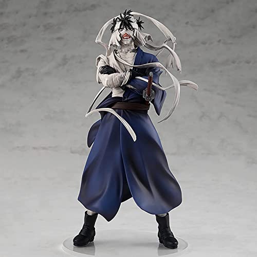 Rurouni Kenshin Shishio Makoto Action Figures 19Cm Environmentally Friendly Pvc Action Figure Statue Anime Character Model Collectibles Ornaments Birthday Gifts Toys #TOP7
