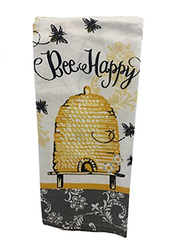 Bee Happy Pot Holder And Tea Towel Set #TOP2