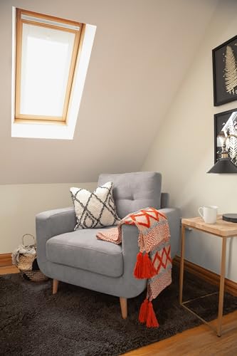 Honeypot Sofa - Aurora 3 Seater Sofa for Living Room - Soft Grey Fabric Upholstered Couch | Setup Included | Made in EU | Built to Last (3 Seater Sofa) - Image 2