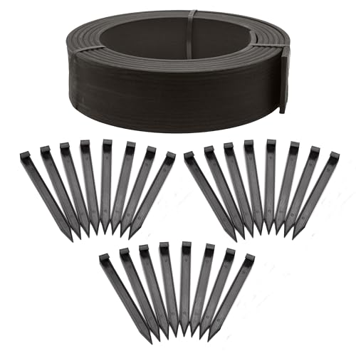 EdgePro 4-Inch Composite Landscape Edging Kit, 40-Foot,...