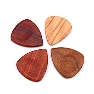 Teekit 1 jeu de médiators en bois avec étui de rangement pour guitare, basse, banjo - Les Beatles, Paul McCartney, John Lennon, RIngo Starr, George Harrison Teekit 1 jeu de médiators en bois avec étui de rangement pour guitare, basse, banjo – Image 2