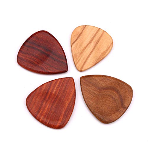 Teekit 1 jeu de médiators en bois avec étui de rangement pour guitare, basse, banjo - Les Beatles, Paul McCartney, John Lennon, RIngo Starr, George Harrison Teekit 1 jeu de médiators en bois avec étui de rangement pour guitare, basse, banjo – Image 3