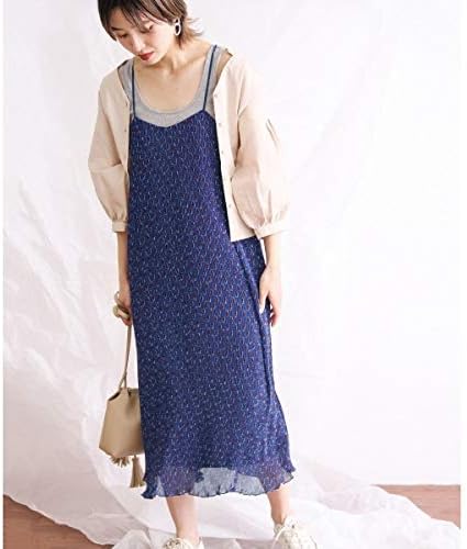 Amazon Co Jp Kbf Kbf レディスワンピース Web限定 フラワープリーツキャミワンピース Blue One 服 ファッション小物 Amazon Co Jp Kbf Kbf レディスワンピース Web限定 フラワープリーツキャミワンピース Blue One 服 ファッション小物