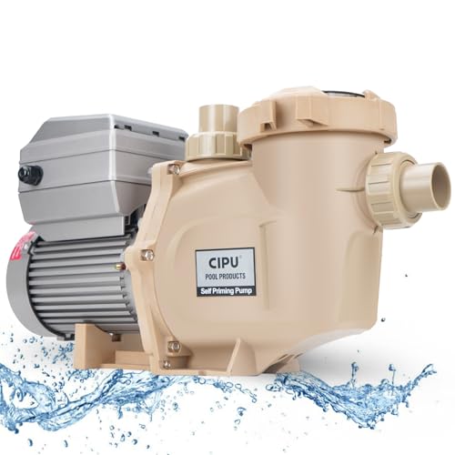 CIPU 1.5HP Variable Speed Pool Pump 230V High Performance Intelligent Control for Inground Swimming Pools All-Weather Water Clean Filter Pump System Replacement ETL/DOE Certificated CSPPV711 -  SIPU POOL APPLIANCE INC