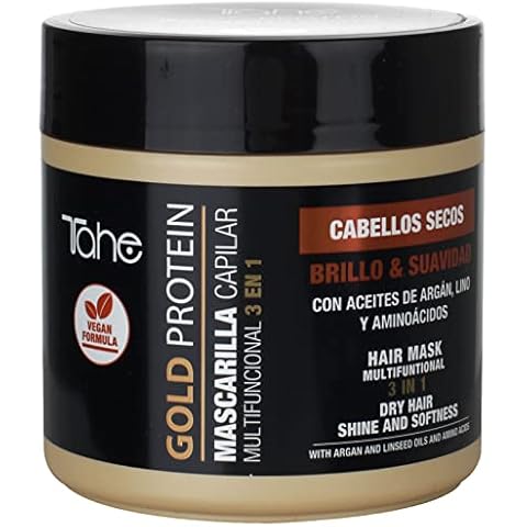 Tahe Gold Protein Mascarilla capilar multifuncional 3 en 1 Cover