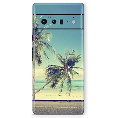 Design Skinz Beach Trip Skin Decal Vinyl Full-Body Wrap Kit Compatible with Google Pixel 4A (5G)