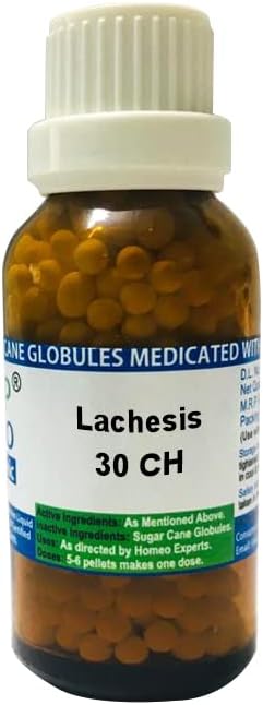 Lachesis 30Ch || Homeopathic Diluted Globules 30 Grams