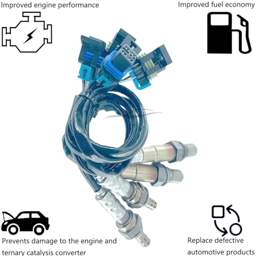 Sensores de Oxígeno Upstream y Downstream para Chevy Camaro 2013-2015 miniatura 6