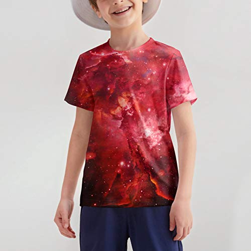 Image of Hgvoetty Boys Girls Graphic T-Shirts Kid 3D Casual Tops Tees for 6-16 Years
