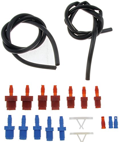 Dorman 13911 Master Cylinder Bleeder Kit - 22 In. Hose, Clip, And Sae And Metric Fittings Universal Fit #TOP1