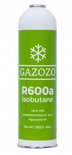 GAZOZO R600a Isobutano: Refrigerante 750