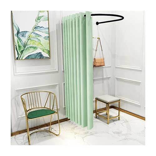 Cabine d'essayage de coin verte de 100cm pour agencer vos défilés