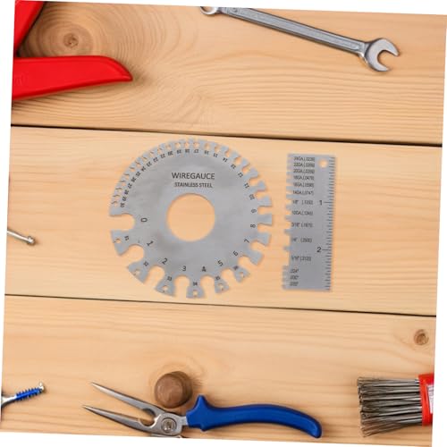 Conjunto de 2 Calibradores para Soldadura y Medición de Grosor miniatura 7