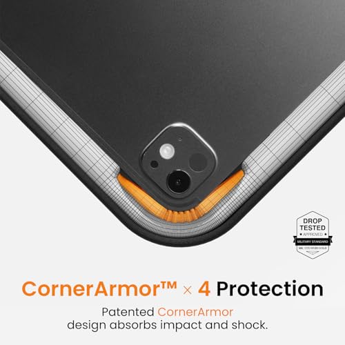 Image of tomtoc 360 Protective Tablet Case for 13-inch iPad Air /Pro M5 /M4, 12.9-inch iPad Pro 2024-2018, Water-Resistant Tablet Sleeve with CornerArmor