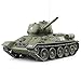Produktbild AEDWQ Upgrade-RC Fernbedienung Panzer, Sowjetische T34 Panzer 7000 MAhBattery 2.4Ghz 1/16 Skala Modell, Simulation Spur, Simulation Sound/Aktion Und Rauch, Schießen BB Eier (Color : Basic Edition)