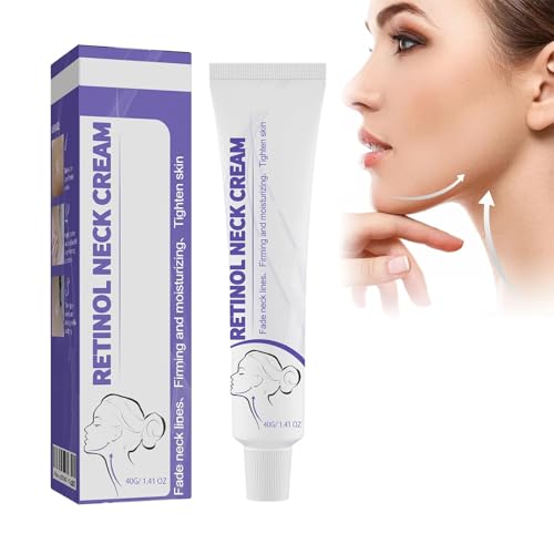 Grgowe Crema Para El Cuello,Crema Cuello,Neck Cream,Crema Hidratante De Cuello,Crema Reafirmante Para Cuello,Neck Firming Cream,Eliminar Las Arrugas Hace Que La Piel Del Cuello Sea Más Suave (1)