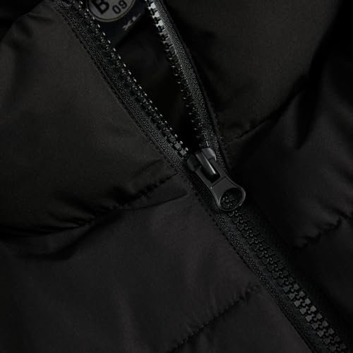 Gilet Borussia Dortmund isolant en polyester recyclé noir et gris taille XL
