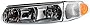 Evan Fischer Headlight Assembly Compatible with 1997-2005 Buick Century/Regal 1997-2004 Halogen with Corner Light Bulb Driver Side