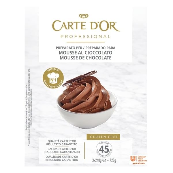 Carte d'Or Preparado en Polvo para Mousse de Chocolate 720grs