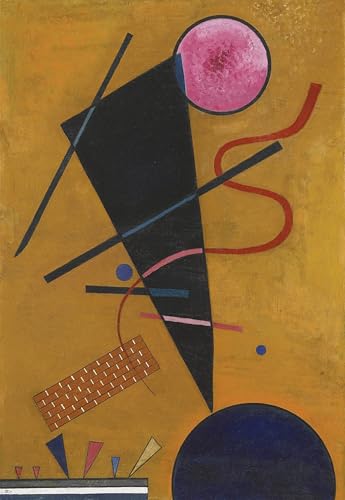 Affiche Toile Wassily Kandinsky 60x90cm pour Décoration Murale de Salon Moderne