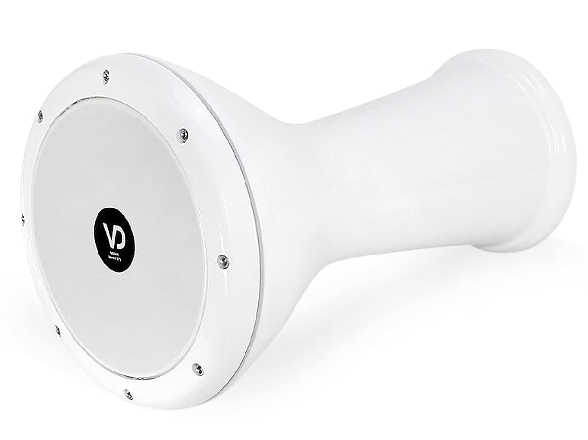 Orientalische Profi Solo Darbuka Schnee Weiß