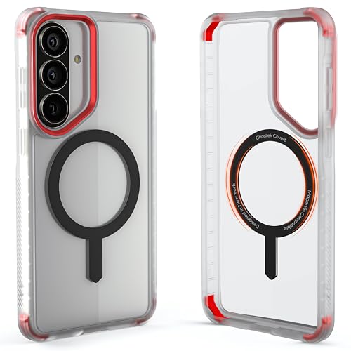 Image of Ghostek Covert Clear S26+ Case MagSafe Compatible with Magnetic Ring, Slim Thin Shockproof Phone Cover Designed for 2026 Samsung Galaxy S26 Plus (6.7 inch) (Clear)
