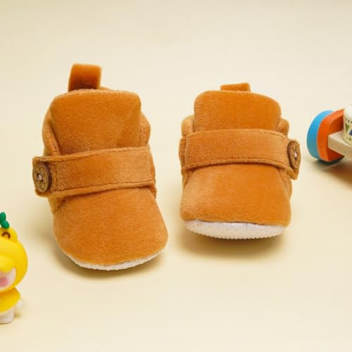 Image of Neska Moda Baby Boys & Baby Girls 6 to 12 Months Velvet Booties