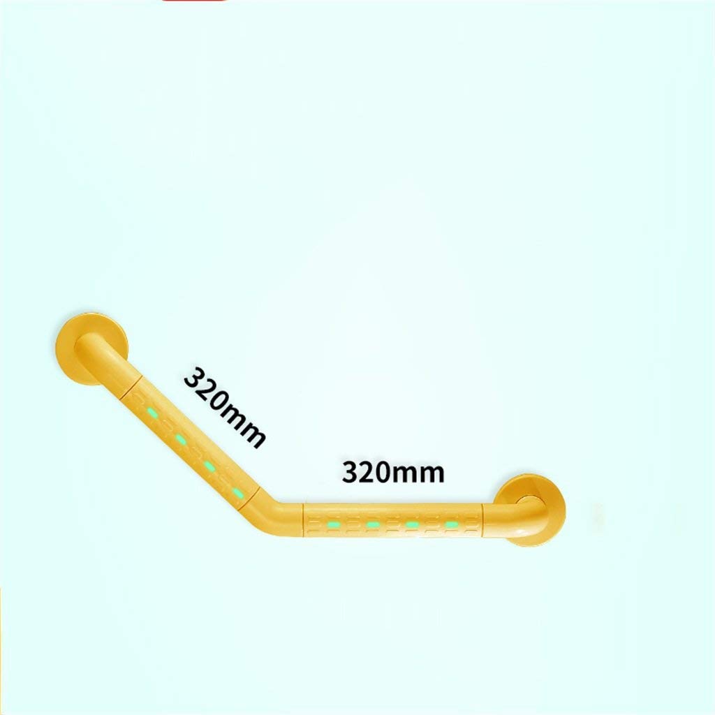 Pasamanos para baño, pasamanos Antideslizantes Nailon 135 Grados, Acero Inoxidable, para baño, Pasillo, bañera, Inodoro.