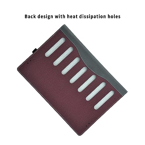 Funda para Asus Zenbook 14 PU Cuero con Porta Bolígrafo miniatura 3