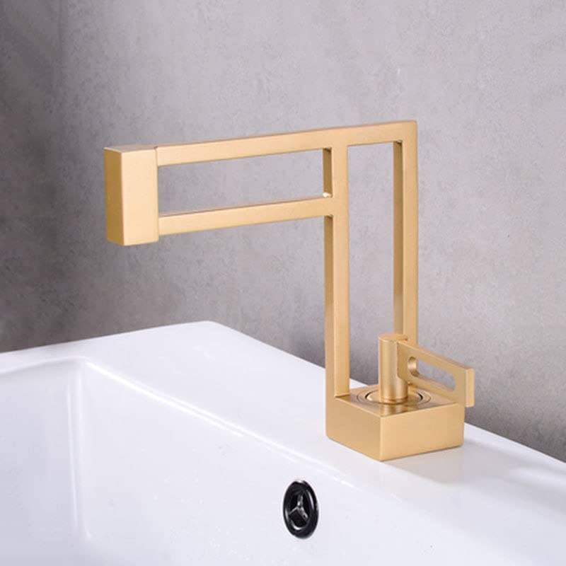 Robinet de salle de bain blanc moderne pour lavabo design