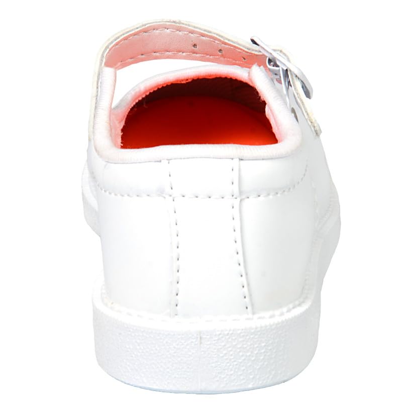 Image of Liberty Girls Black & White School Shoes