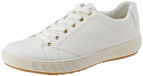ARA Avio, Zapatillas de Corte bajo Mujer, Crema, 44 EU Ancho