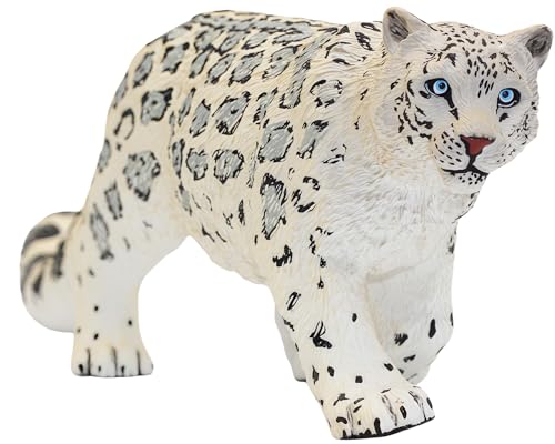 Gemini&Genius Leopard Figurine Toy, Wildlife World Action Figures, Great Gift, Collection, Cake Topper, Storytelling Prop and Room Decor for Kids