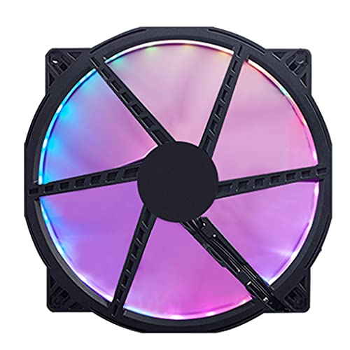 Refroidisseurs de processeur LED 200 mm avec flux d'air à haute efficacité - 7