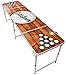 Produktbild Original Premium Beer Pong Tisch - Wood - inkl. Eisfach, 6 Beer Pong Bälle & Becherhalterung (ohne Becher)