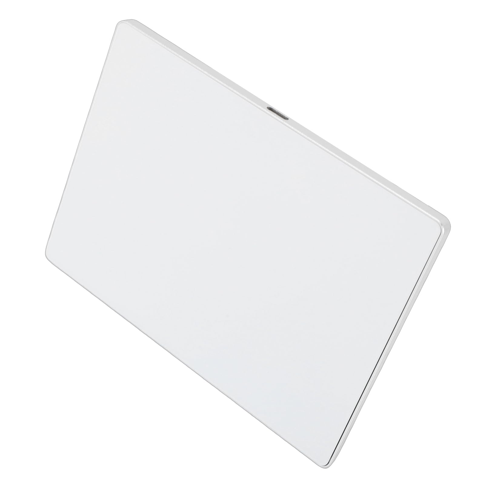 Mouse Trackpad USB Cablato Grande e Sottile Multigesto in Lega di Alluminio per Computer Desktop Laptop, Mouse Touchpad Portatile, 11 10, Supporto OS X (WHITE)