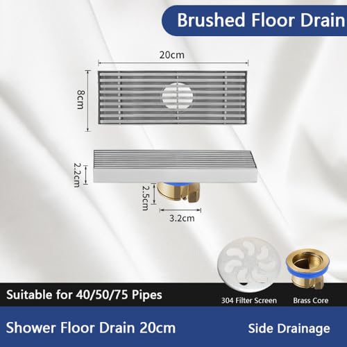 Siphon de douche anti-odeurs en inox pour bloquer les remontées - 3