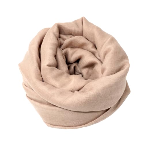 yueton 1PCS Imitation Cotton Long Scarf Faux Linen Scarf Sunscreen Long Scarf Shawl Large Soft Towel for Women Clothing Matching2